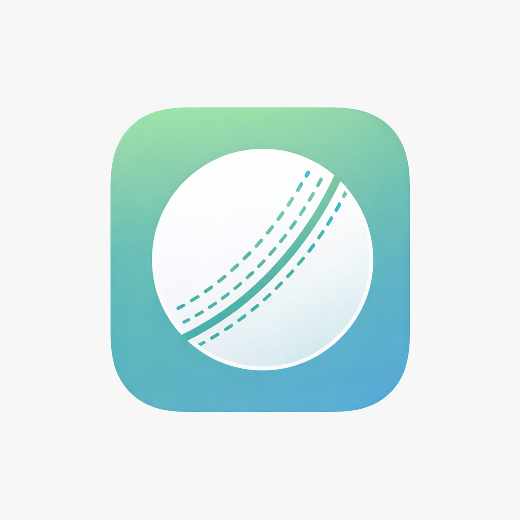 Cricket Score By LuxPan Logo